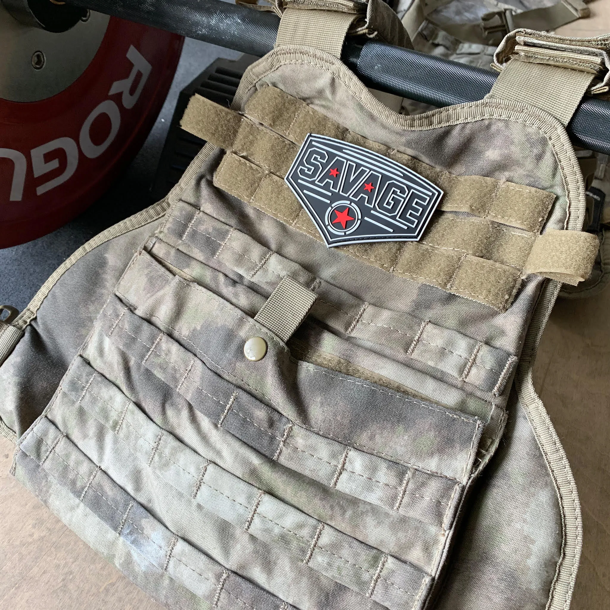Savage Patch - Diamond - Red Star