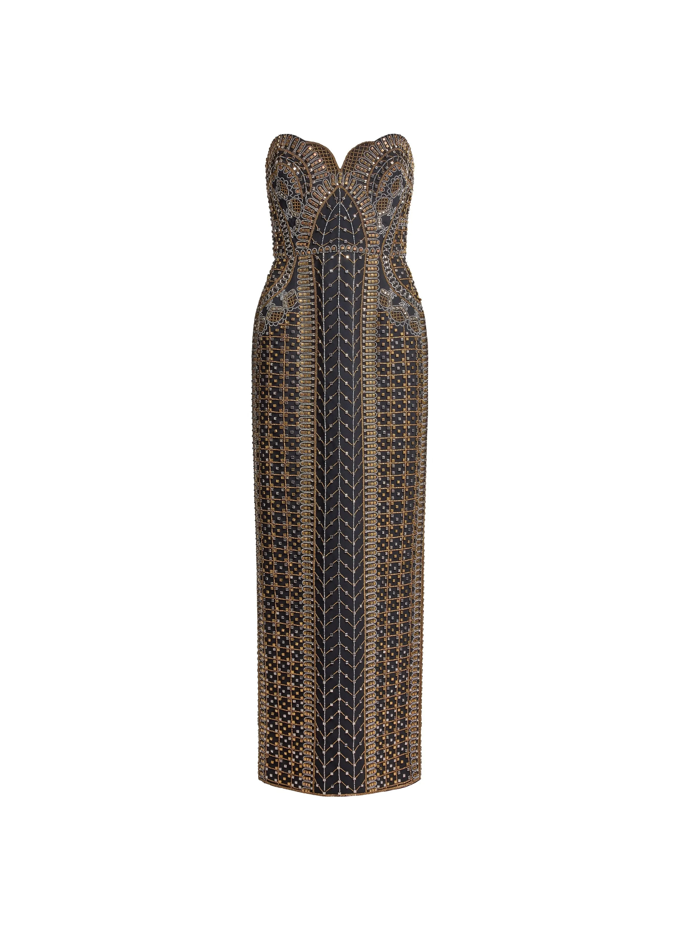 Stud Embellished Dress