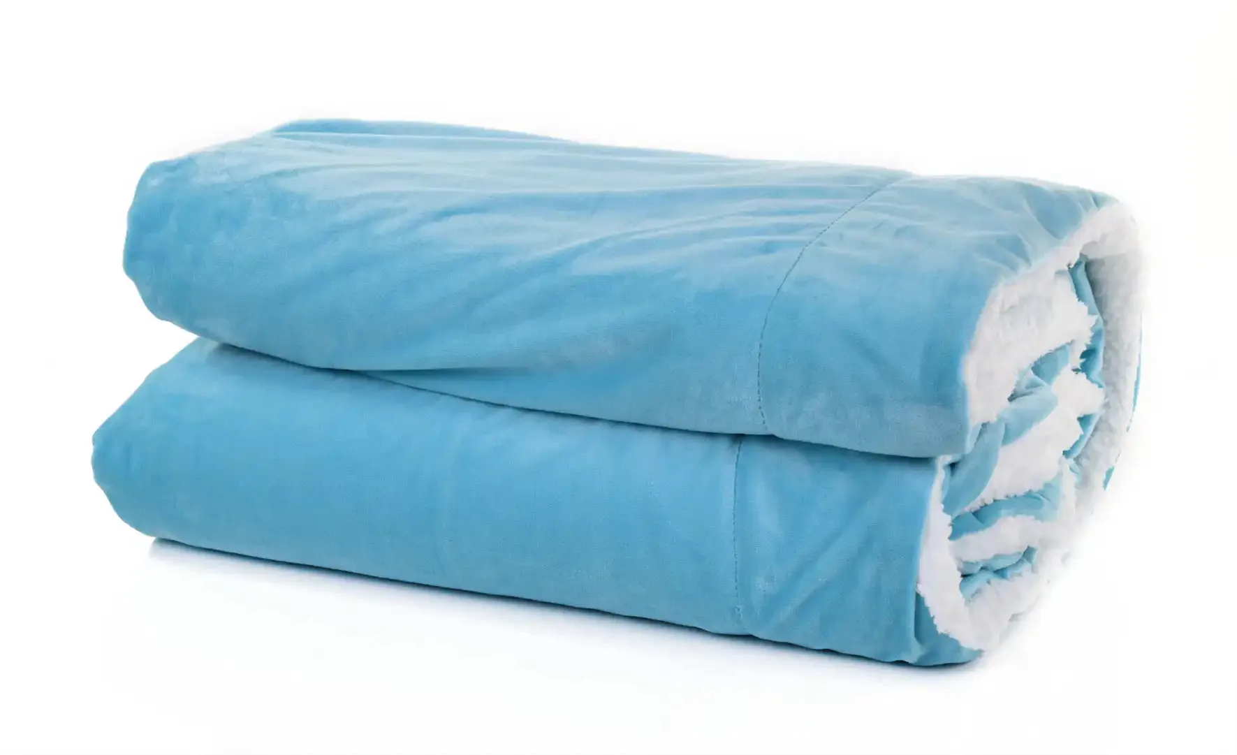 Super Soft Double Side Sherpa/Fleece Blanket (180 x 220 cm)