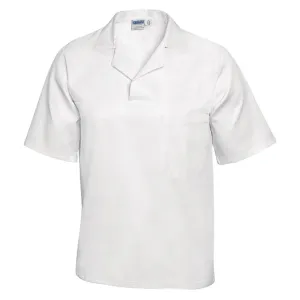 Unisex Bakers Shirt White L - A102-L