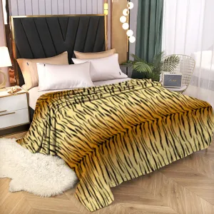Warm Fleece Throws Animal Skin Designs Blankets Warm Sofa Bed Comforters