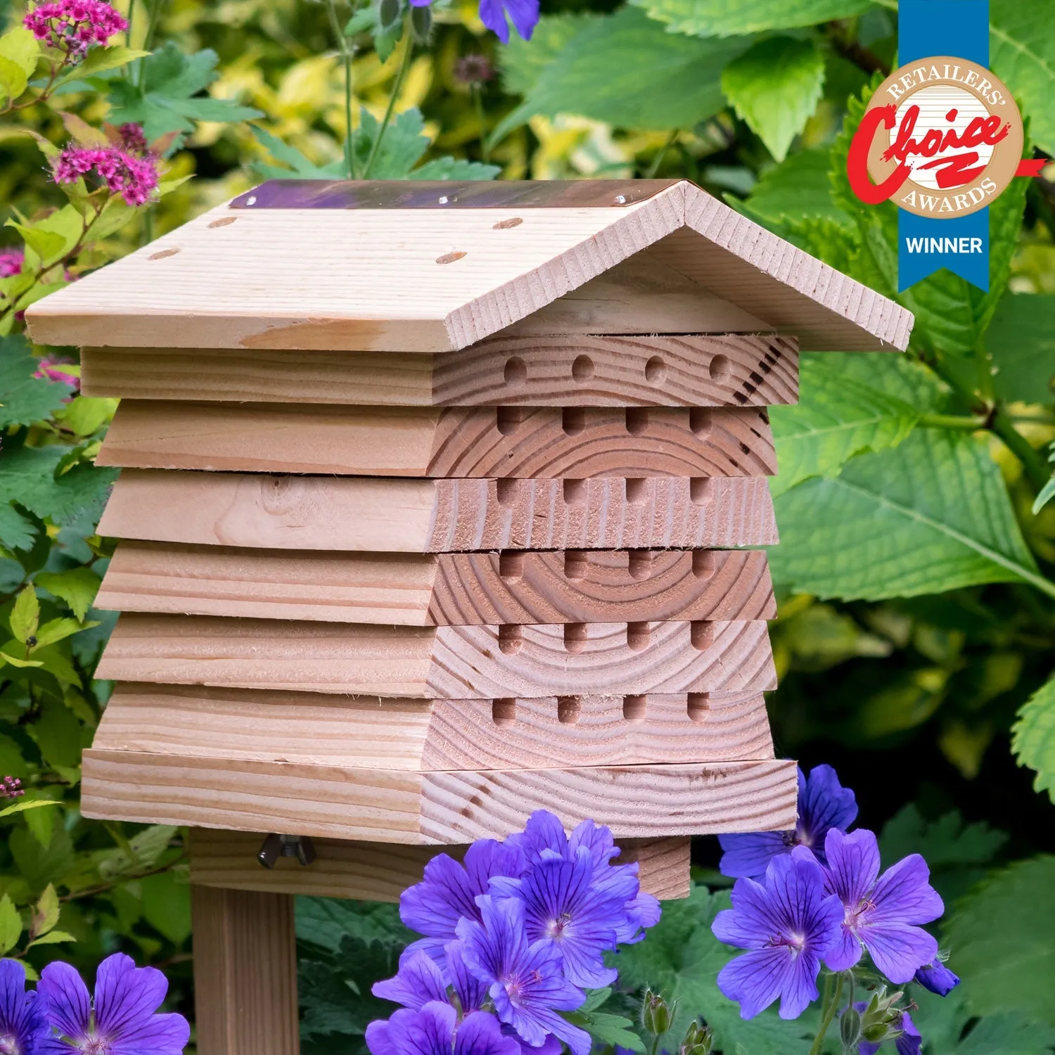 Wildlife World Stacking Solitary Bee Hive